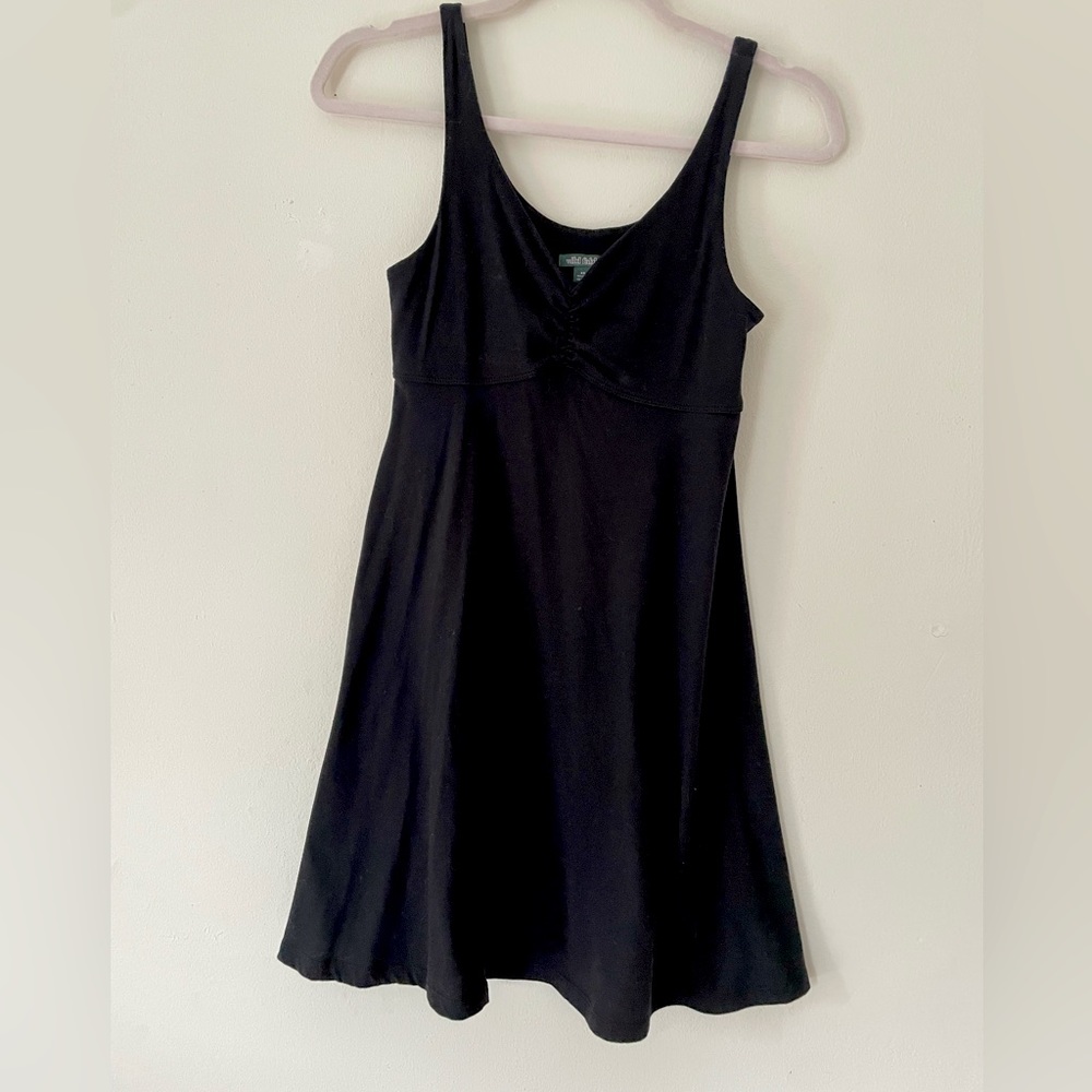 Black skater dress